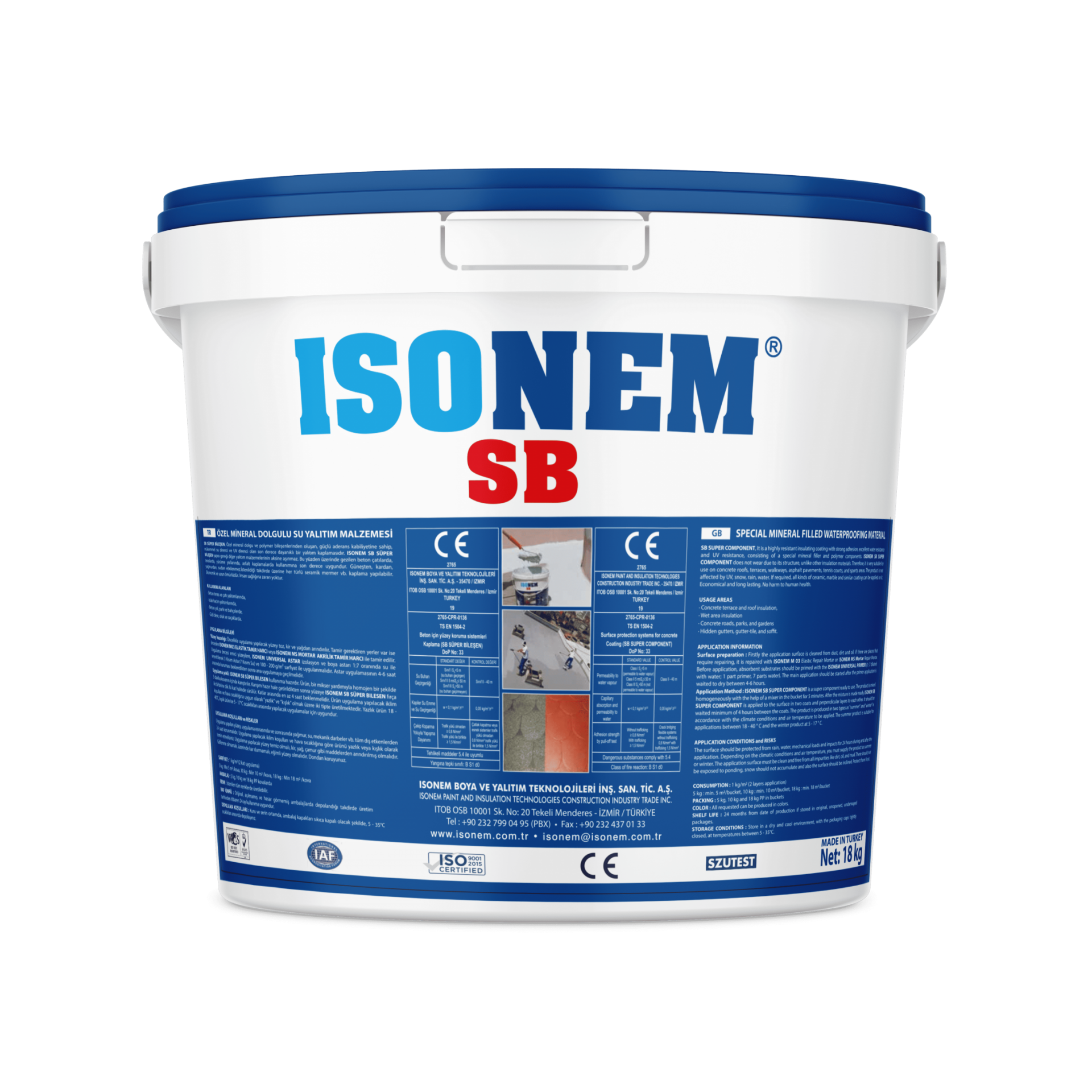 Isonem SB (Süper Bileşen) 18 KG