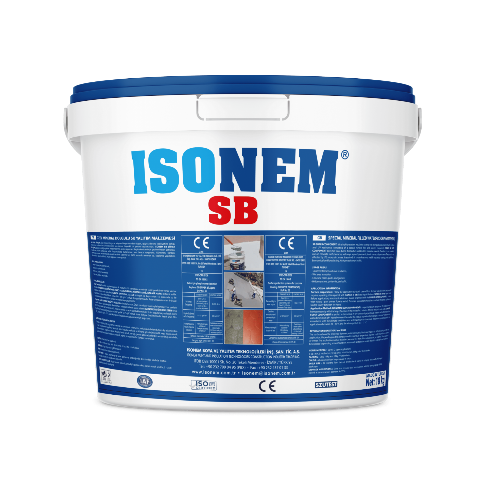 Isonem SB (Süper Bileşen) 18 KG