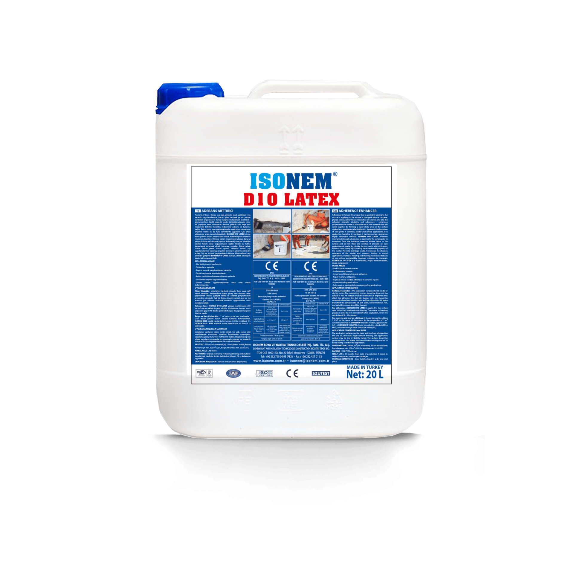 Isonem D10 Latex 10L