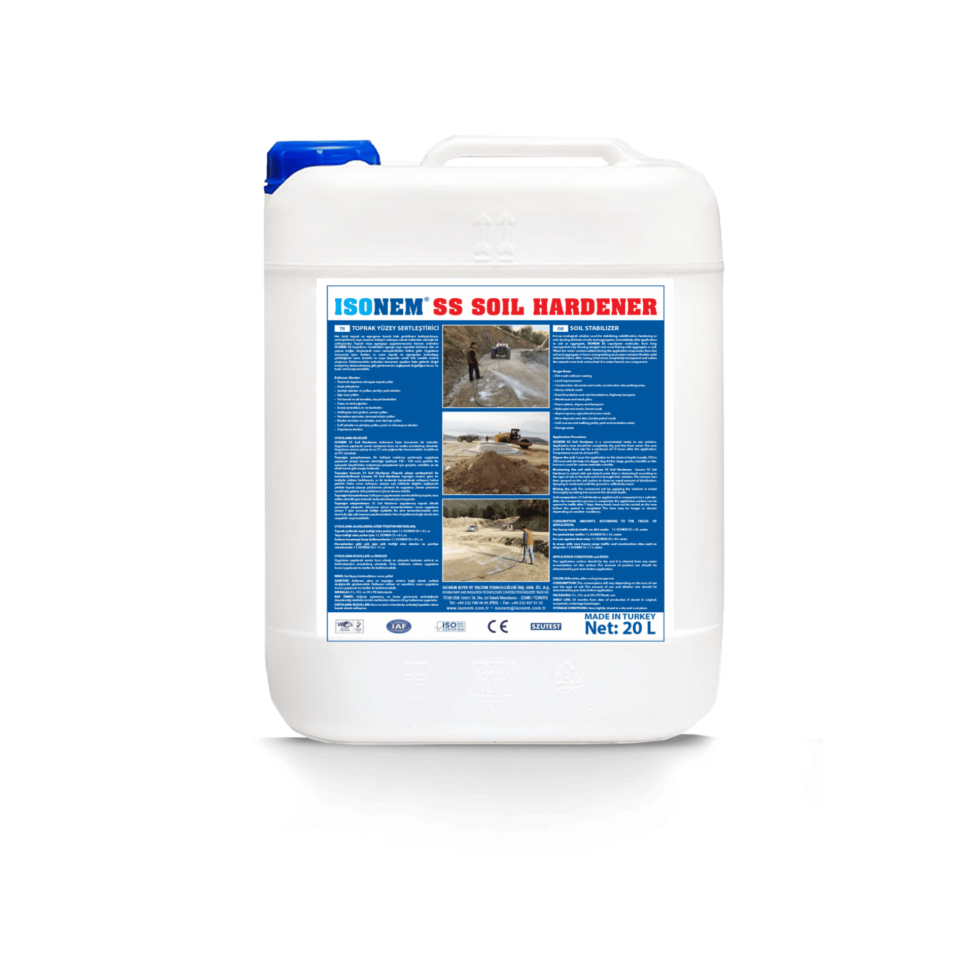 Isonem SS Soil Hardener 20 L