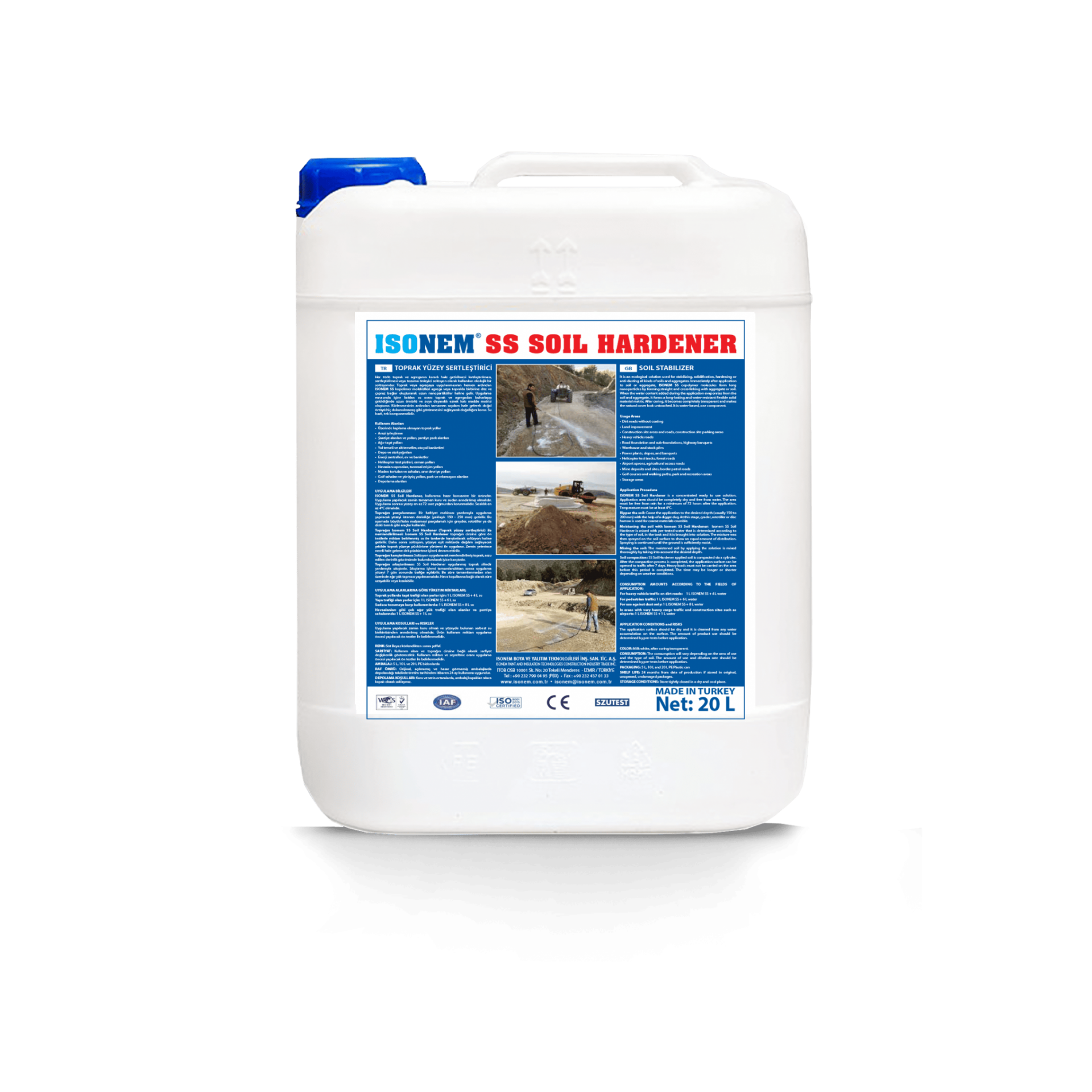 Isonem SS Soil Hardener 10 L