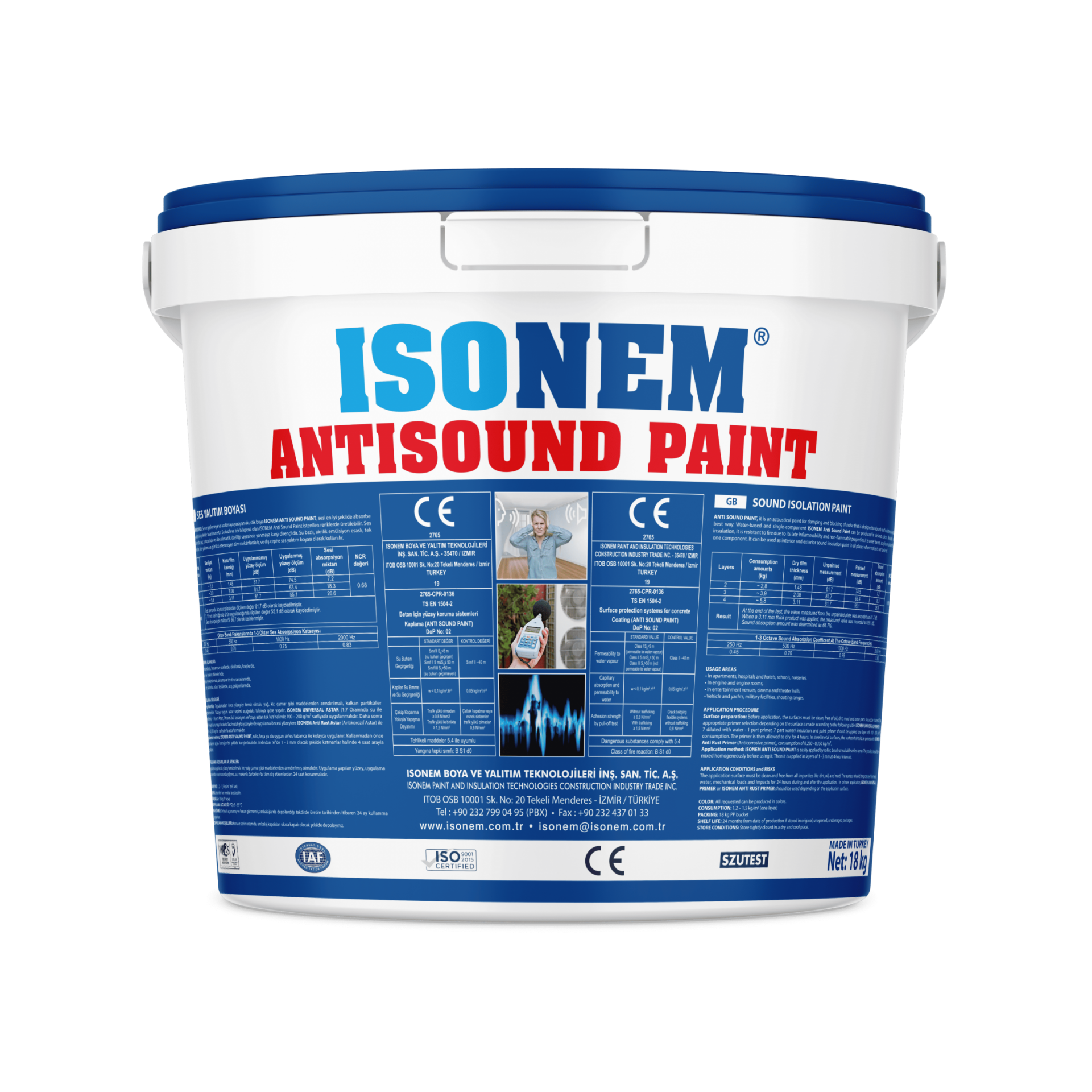 Isonem Anti Sound Paint 5 L