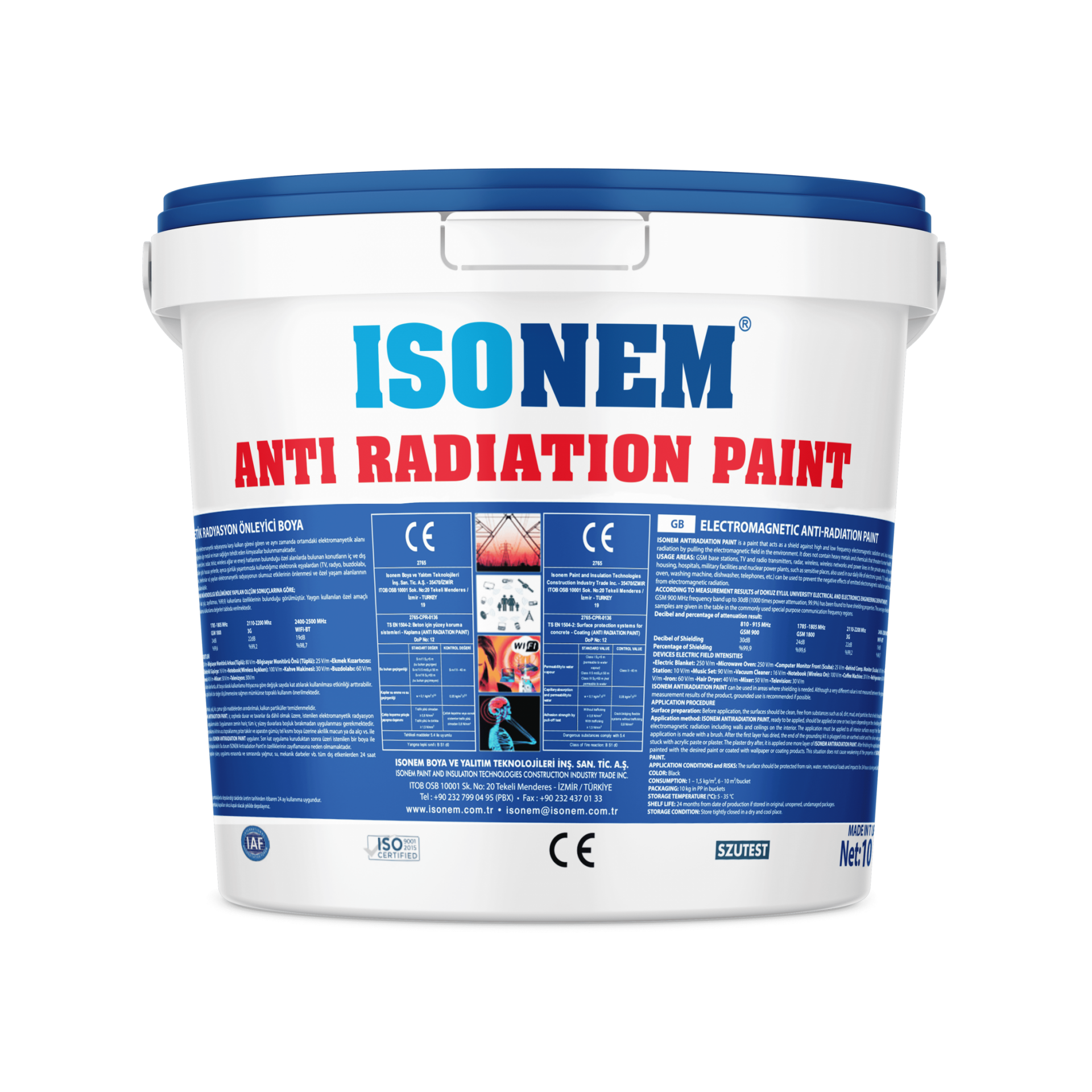 Isonem Anti Radiation Paint 10 KG
