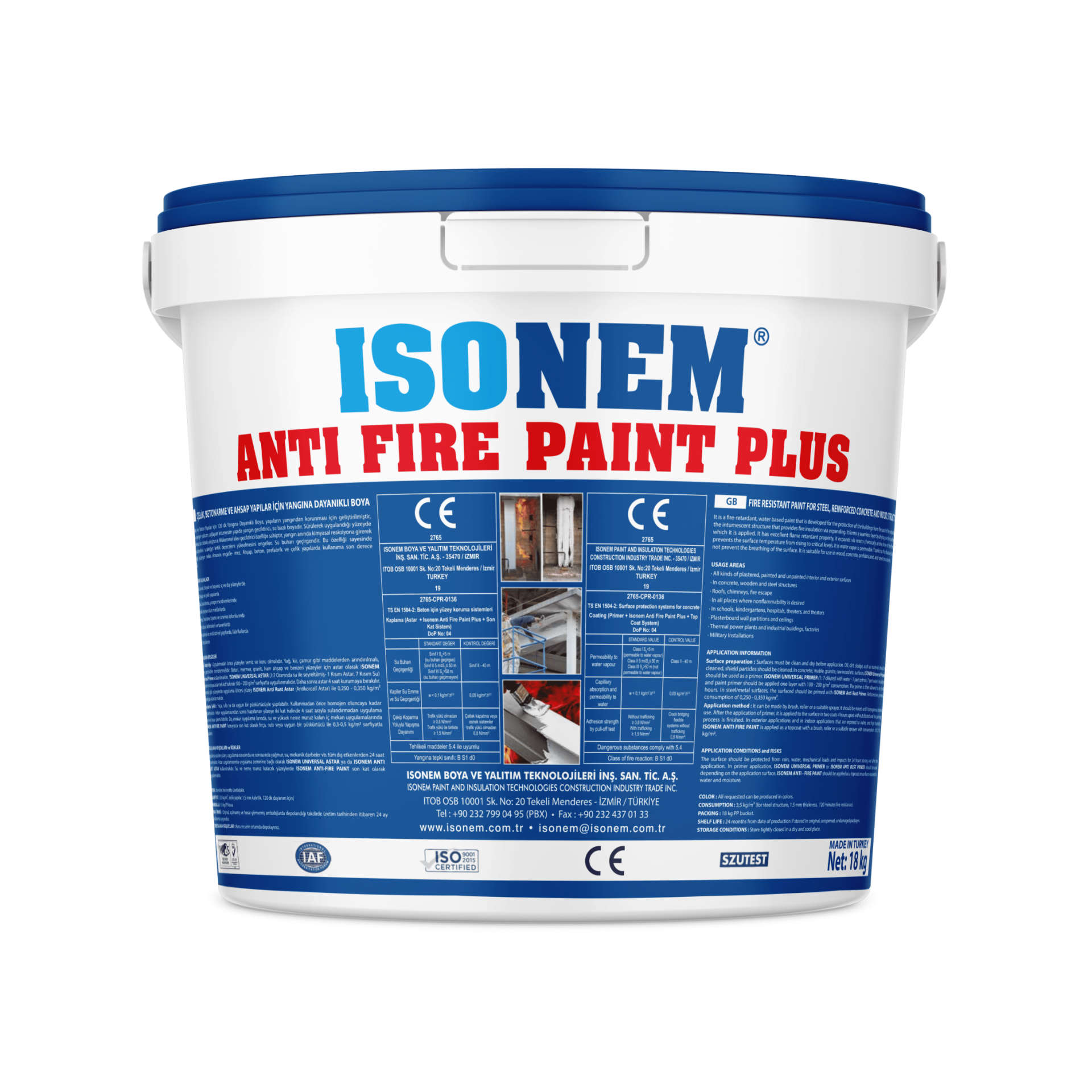 Isonem Antifire Paint Plus 10 KG