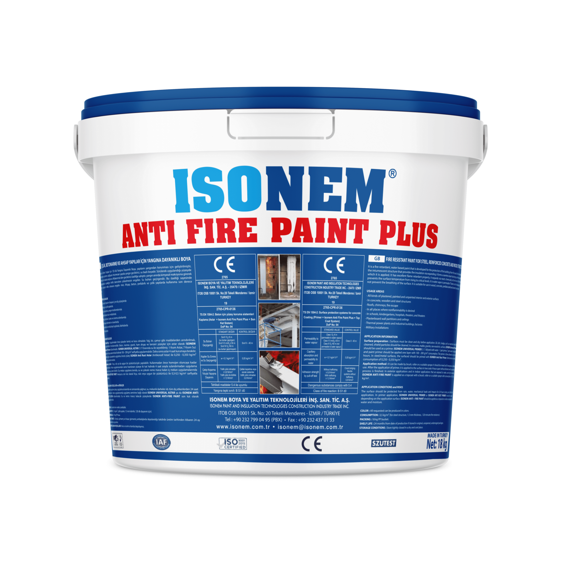 Isonem Antifire Paint Plus 10 KG