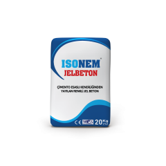 Isonem Jelbeton Çimento Esaslı Kendiliğinden Yayılan Renkli JelBeton