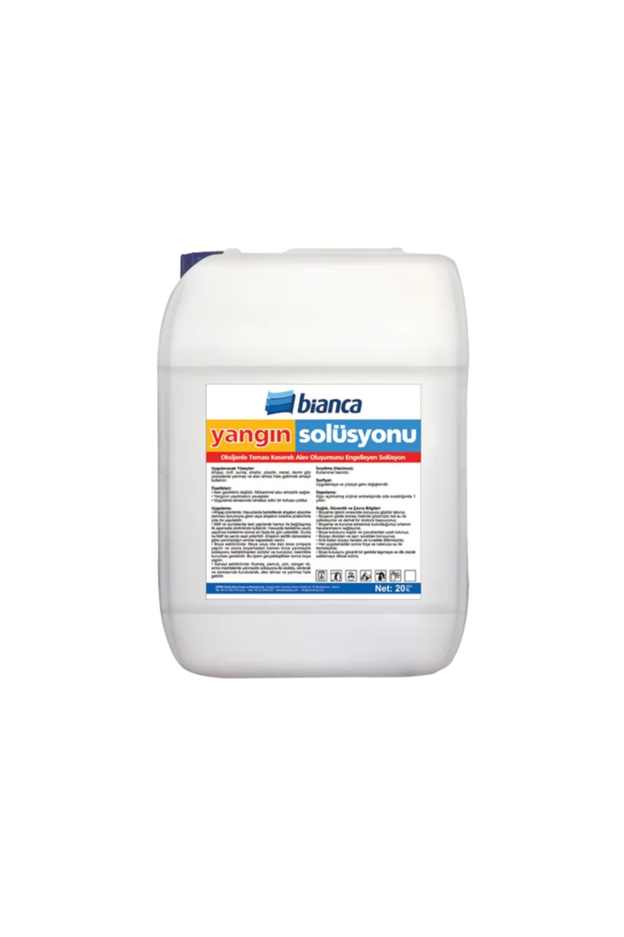 Bianca Yangın Solüsyonu 20 L